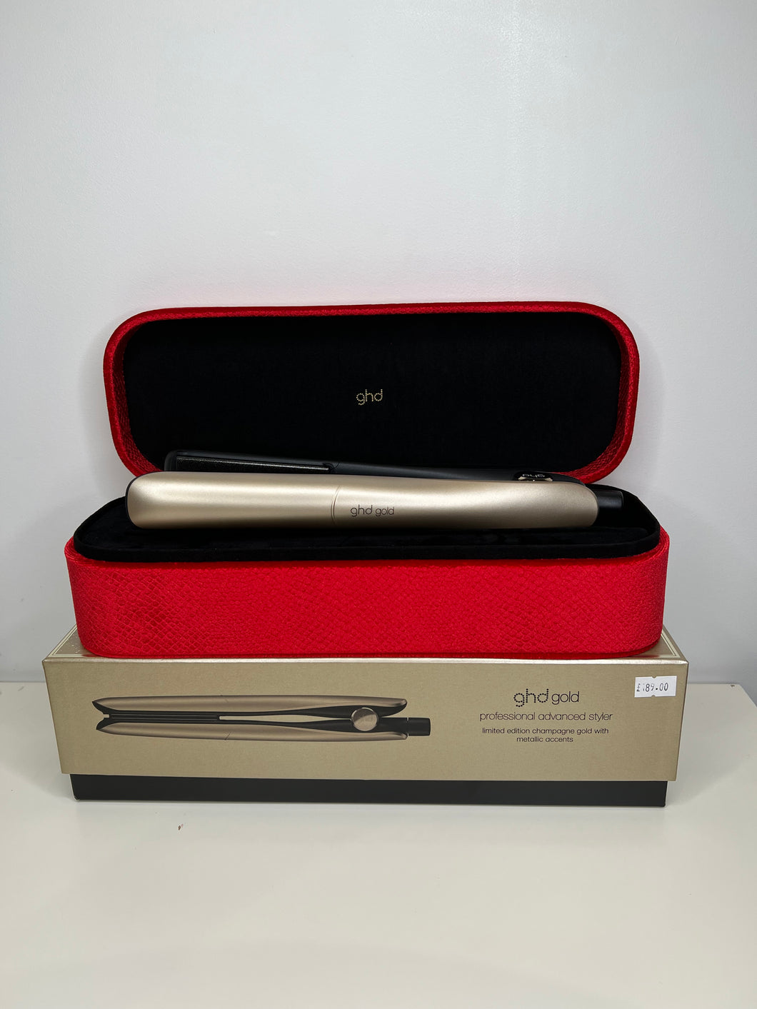 Ghd Christmas Collection- Exclusive Gold Styler (Champagne Gold)